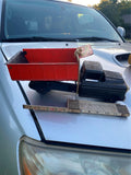 RARE Vtg Marx Hydraulic Tin Toy Dump truck 1950s Metal 12" Blue Red