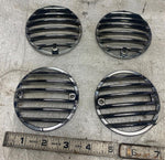 Chrome Turn signal Lens Covers Trim Harley Touring FLH Heritage Softail Grill