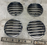 Chrome Turn signal Lens Covers Trim Harley Touring FLH Heritage Softail Grill