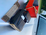 RARE Vtg Marx Hydraulic Tin Toy Dump truck 1950s Metal 12" Blue Red