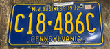 Vtg 1972 MV Motor Vehicle Dealer License Plate Tag Pa Pennsylvania Auto Truck!