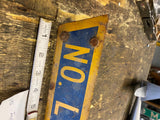 Vtg 60's Dealer Inspection Sign License Plate Tag Pa Pennsylvania Auto Truck!