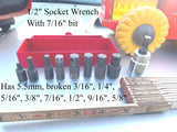 Cornwell Allen Head socket Set w Case Box USA Mechanic Tools Lifetime