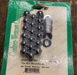 Harley Shovelhead rocker box valve cover chrome acorn nuts chopper bobber