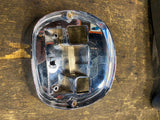 OEM HARLEY BRAKE TAILLIGHT HOUSING BASE PLATE CHROME TOURING SOFTAIL DYNA SPORTS