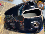 Vivid Black Road King Gas Fuel Tank 2004-2007 FLHR Harley Davidson VERY NICE!
