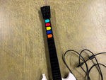 Sony PlayStation 2 PS2 Guitar Hero Red Octane SG Control White Untested No Strap