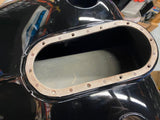 Vivid Black Road King Gas Fuel Tank 2004-2007 FLHR Harley Davidson VERY NICE!