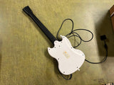 Sony PlayStation 2 PS2 Guitar Hero Red Octane SG Control White Untested No Strap