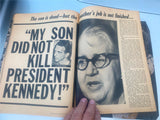 Confidential Detective Yearbook #9 1964- John F Kennedy Assassination issue JFK
