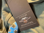 HARLEY DAVIDSON LADIES SIZE SMALL ARMY GREEN RIBBED TANK TOP