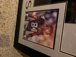 Certified Antonio Brown Signed Framed #84 Raiders Jersey Football Collectible!