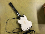 Sony PlayStation 2 PS2 Guitar Hero Red Octane SG Control White Untested W/ Strap