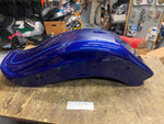 Rich Sunglo Blue Rear Fender Harley Softail Springer FXSTS 2006 New T/o 200 tire
