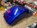 Rich Sunglo Blue Rear Fender Harley Softail Springer FXSTS 2006 New T/o 200 tire