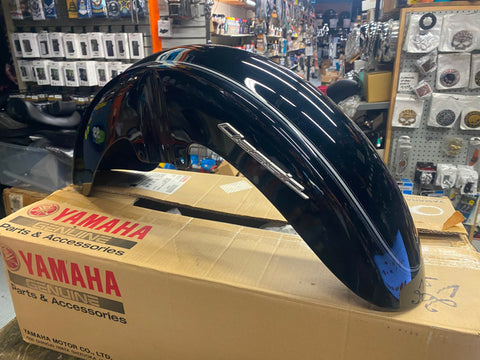 Black OEM Front Fender Yamaha XVS 1100 Vstar 5KS-Y2151-OW-P2 Factory