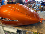 Amber whiskey? Gas Tank Harley Road Street Glide special gold 2015 2008^ FLH