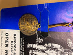 Babcock & Wilcox B&W Beaver Falls 1st man on moon Commemorativ Medallion Key Fob