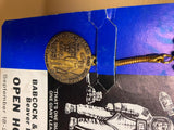 Babcock & Wilcox B&W Beaver Falls 1st man on moon Commemorativ Medallion Key Fob