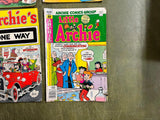 Vintage 1970s Lot Of 9 Archie Comic Books Festival Pals N Gals