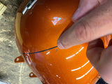 Amber whiskey? Gas Tank Harley Road Street Glide special gold 2015 2008^ FLH