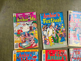 Vintage 1970s Lot Of 9 Archie Comic Books Festival Pals N Gals