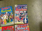 Vintage 1970s Lot Of 9 Archie Comic Books Festival Pals N Gals