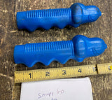 Rare Vtg Blue Snoopy Bicycle Handlebar Grips 7/8" Bars Peanuts Muscle Bike Banan