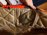 Large Red Lodge Orange Camo Hunting Jacket Coat Hood lotsa pockets 3/4 big large