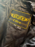 UNIK ULTRA LADIES SIZE 5 XL LEATHER MOTORCYCLE JACKET ZIP OUT LINER