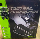 CIRO Twin Rail Mini Floorboards Streamliner Highway Pass Pegs Street Road Glide