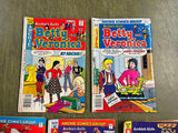 Vintage 1970s Lot Of 5 Archie Series Betty Comic Books Veronica