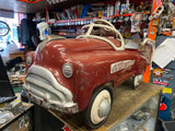 Vtg Murray Pedal Car Unrestored! 1940's Pontiac Jet Flo Rare Toy Station Wagon