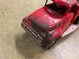 Vtg 1956 Tonka Toys No 5 TFD Pumper Fire Truck Pressed Steel Tin Engine Suburban