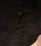 UNIK ULTRA LADIES SIZE 5 XL LEATHER MOTORCYCLE JACKET ZIP OUT LINER
