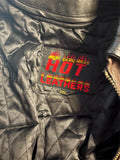 HOT LEATHERS LADIES SIZE 2X LEATHER MOTORCYCLE JACKET ZIP OUT LINER