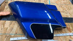 Harley lEFT Side Cover Frame Blue Black FLH Ultra classic Street Glide Road King