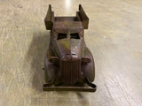 VTG Antique 1930s Wyandotte Pressed Steel Green Army Style Truck