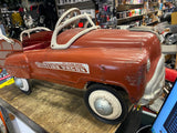 Vtg Murray Pedal Car Unrestored! 1940's Pontiac Jet Flo Rare Toy Station Wagon