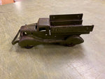 VTG Antique 1930s Wyandotte Pressed Steel Green Army Style Truck