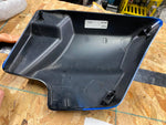 Harley lEFT Side Cover Frame Blue Black FLH Ultra classic Street Glide Road King