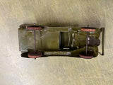 VTG Antique 1930s Wyandotte Pressed Steel Green Army Style Truck