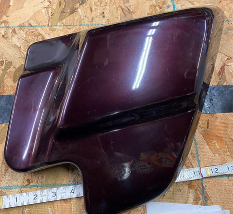 Harley Right Side Cover Frame Maroon Bu FLH Ultra classic Street Glide Road King