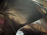 UNIK PREMIUM LADIES 3 XL LEATHER MOTORCYCLE JACKET VENTED ZIP OUT LINER