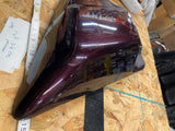 Harley Right Side Cover Frame Maroon Bu FLH Ultra classic Street Glide Road King