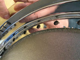 Chrome OEM Rear Mag Wheel Harley Softail Sportster Dyna 00^ Solid Disc Fatboy