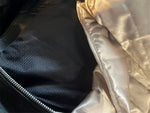 DERRINGER LADIES SIZE 3 XL LEATHER MOTORCYCLE JACKET ZIPOUT LINER VENTED
