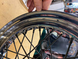 OEM Front Spoke Wheel Harley Herirtage Softail 3x16 00^ 1" FLST