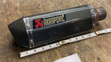 Akrapovic Slip On Muffler ZX CBR Ninja Gsxr Ducati Motorcycle Kawasaki HOnda Yam