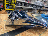 Chrome Dash Cover Harley FLHX Street Glide Push Button Cap OEM 2008^ Touring 08^